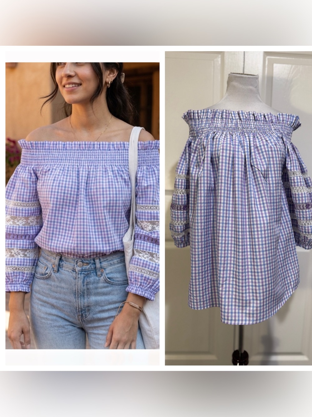 Mi Golondrina "La Romantica" Off shoulder Top